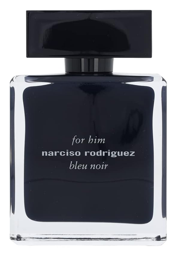 Narciso Rodriguez Him Bleu Noir Eau de Toilette Spray for Men 3.3 Ounce