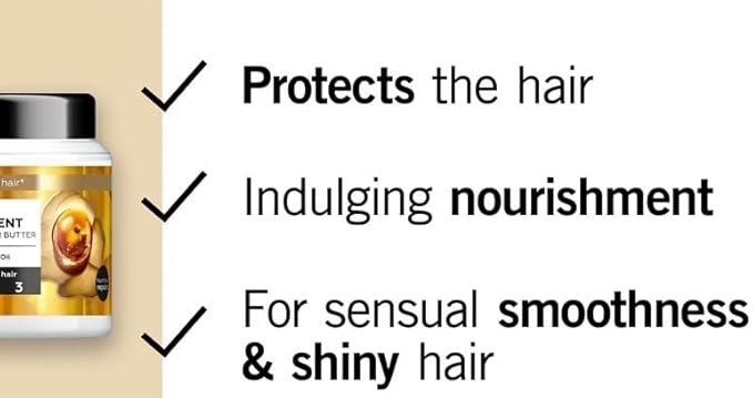 Gliss Oil Nutritive 4-in-1 Nourishing Bond Building Hair Mask 400 ml Intensive Nourishing Mask for Damaged Hair
