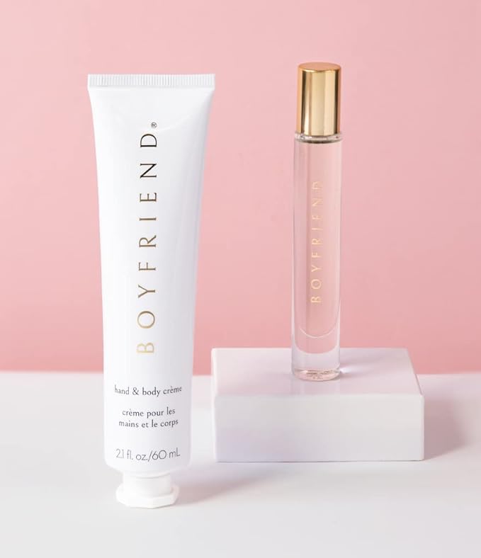 Boyfriend Hydration Set by Kate Walsh includes 2.1 oz Hand &amp Body Cr?me 0.3 oz Rollerball