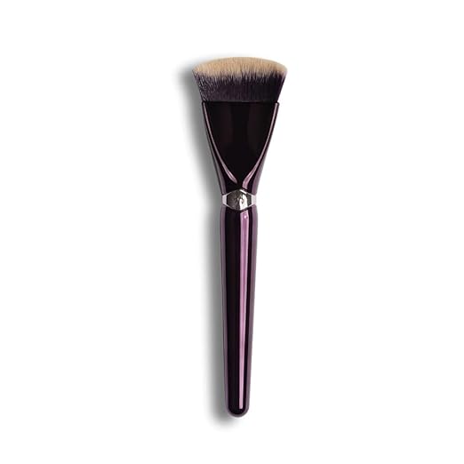 Anisa Beauty Crescent Contour Brush ? Precision Contouring with Curved Soft Synthetic Fibers for Flawless Application of Creams Powders and Bronzers