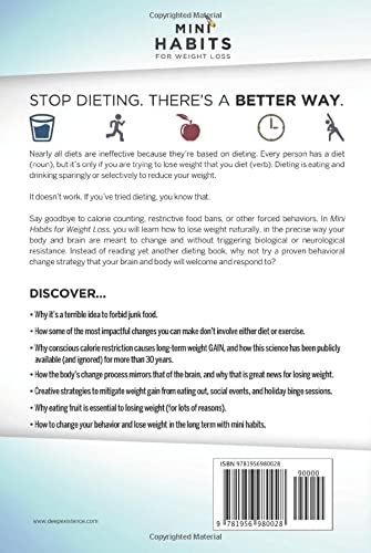 Mini Habits for Weight Loss: Stop Dieting. Form New Habits. Change Your Lifestyle Without Suffering.