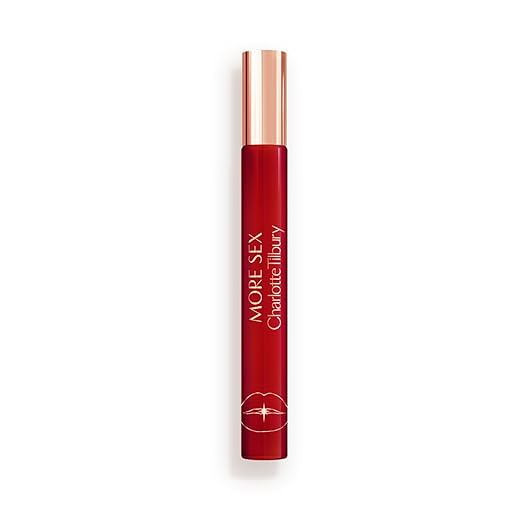Charlotte Tilbury More Sex Eau De Parfum - Pheromone Enhancing Sandalwood Perfume with Naturally-Derived Oils - Long-Lasting Scent with Notes of Black Pepper Velvety Musk &amp Ambery Wood