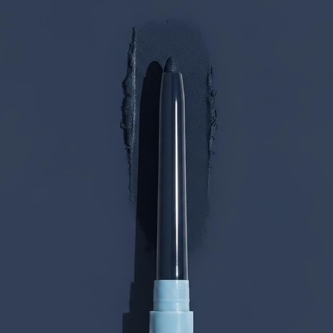 PRIME PROMETICS PrimeEyes Glide Eyeliner for Mature Women ? Water-Resistant Long-Stay and Mess-Proof ? Gel Cream Texture Discreet Sharpener and Effective Smudger (Sapphire (blue))