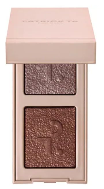 PATRICK TA Major Dimensions Eye Illusions Eyeshadow Duo Still in the Club Sepia Sparle Cocoa Sparkle