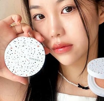 TNB ToneFitSun Terrazzo Sun Cushion 12g (vegan foundation free pink beige non-sticky close fitting tone up SPF50+ PA++++) (Suncution) (Suncushion) (Cushion) (Suncushion)