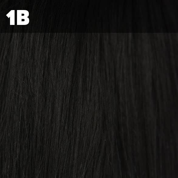 VANESSA SUPER C SIDE KELLY (1B Off Black) FASHION C SIDE LACE PART FULL WIG