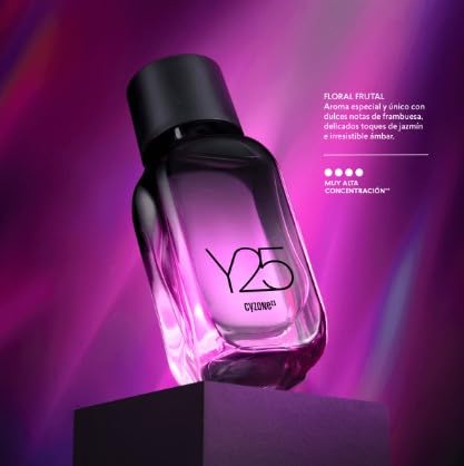 Cyzone Y25 Set: Eau De Parfum 50 ml / 1.6 fl.oz. and Scented body cream with shine 130 ml / 4.4 fl.oz.