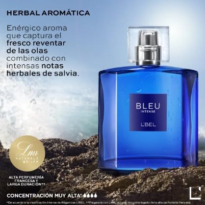 L'Bel Bleu Duo Set: Bleu Intense and Bleu Glacial Parfum/Perfume 100 ml / 3.3 fl.oz. each