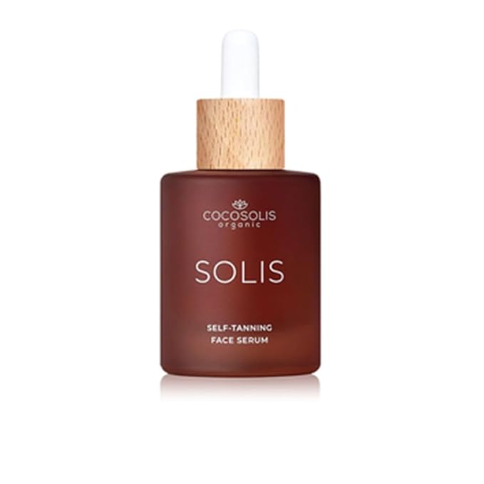COCOSOLIS SOLIS Tanning Drops Gradual Long-LastingSelf-tanning Face Serum Self-Tanning and Care for the Face Self-Tanning Drops for Individual Tan and Intensity in a Few Hours Long-Lasting