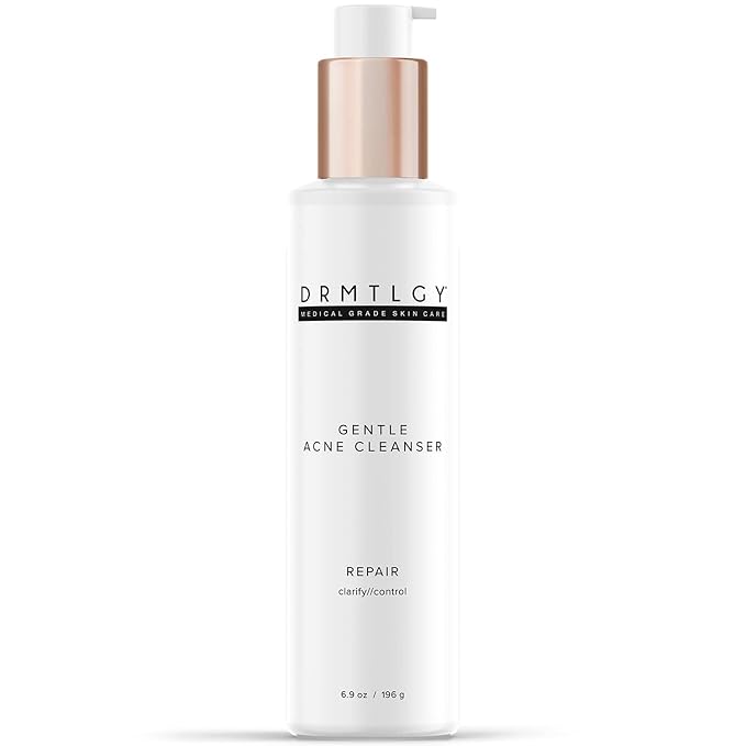DRMTLGY Acne Cleanser - Oil-Free Salicylic Acid Cleanser &amp Face Wash for Acne Prone Skin