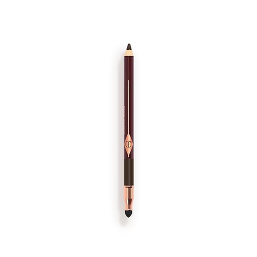 Charlotte Tilbury Rock 'N' Kohl Eyeliner Pencil - Waterproof Eyeliner with a Precision Smudger Tip - Infused with an Enhanced Kajal Formula for Sultry Smokey Eyes