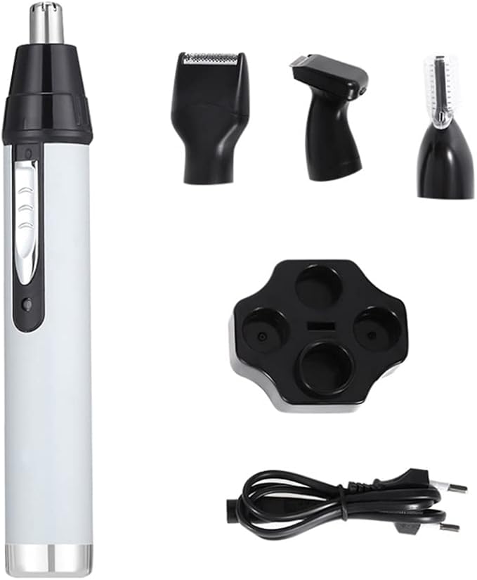 4 In1 Electric Nose Ear Trimmer for Men Shaver Rechargeable Hair Removal Eyebrow Trimer Safety Product Shaving Machine Face Care