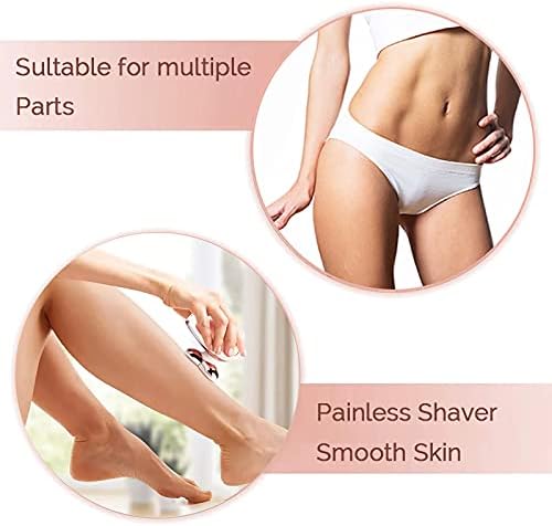 Women Legs Replacement Heads for Flawless Legs Shaver 2 Pack