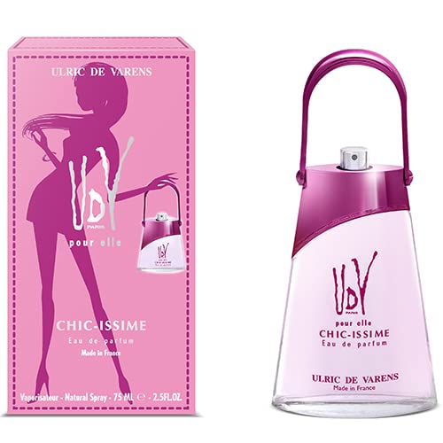 Udv Chic Issime By Ulric De Varens For Women. Set-eau De Parfum 2.5 OZ &amp Deodorant Spray 4 OZ