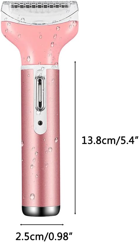 Electric Shaver Women 4 in 1 Women's Shaver Face Nose Eyebrows and Body Electric Bikini Trimmer (Figure)