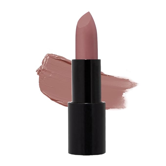 Radiant Professional Advanced Care Lipstick - Ultra Nourishing Moisturizing Long Lasting Matte Lipstick With Vitamin E- UVA UVB Filters - VELVET (27 Nude)