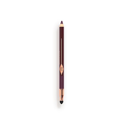 Charlotte Tilbury Rock 'N' Kohl Eyeliner Pencil - Waterproof Eyeliner with a Precision Smudger Tip - Infused with an Enhanced Kajal Formula for Sultry Smokey Eyes