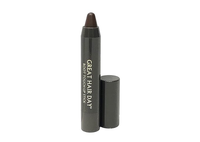 Joan Rivers Great Hair Day Root Touch Up Powder and Hair Color Stick - Root Cover Up Hair Powder and Root Touch Up Stick for Thicker Fuller Looking Hair (Brunette)