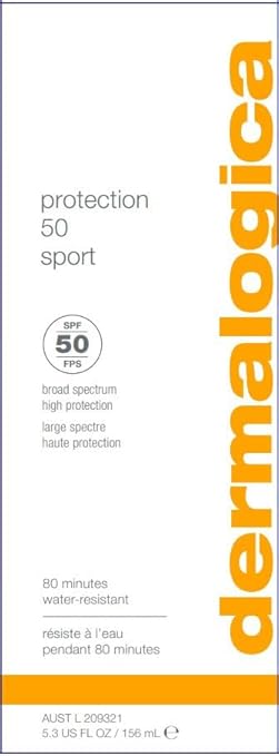 Dermalogica Protection 50 Sport SPF50 5.3 Fl Oz - Broad Spectrum Sunscreen Lotion for Face and Body