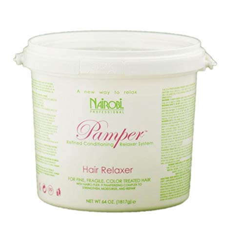 Pamper Hair Relaxer Nairobi 64 oz Unisex