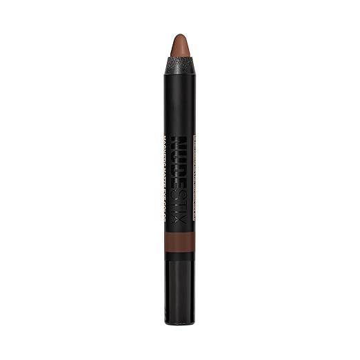 Nudestix Magnetic Matte Eye Color ? 3-in-1 Long-Wear Cream Eyeshadow Pencil Eyeliner &amp Primer | Waterproof Budge-Proof Matte Finish | Vegan &amp Cruelty-Free Eye Makeup