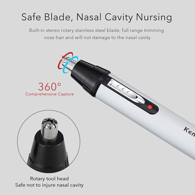 4 In1 Electric Nose Ear Trimmer for Men Shaver Rechargeable Hair Removal Eyebrow Trimer Safety Product Shaving Machine Face Care