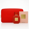 Hayley Kiyoko HUE Eau De Parfum Gift Set ? 2.2 oz EDP Spray + Red Toiletry Bag | Luxury Women?™s Fragrance Long-Lasting Floral Scent Gift for Her