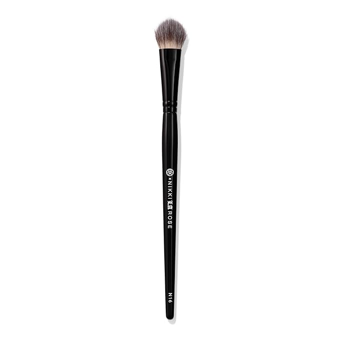 BK BEAUTY - NIKKI LA ROSE N16 PRO CONCEALER BRUSH ? Precision Blending for Under-Eye &amp Spot Concealing Flawless Coverage Without Streaks
