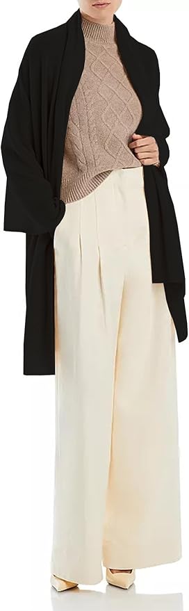 Moss Rose Women's Shawl Wrap Poncho Ruana Cape Open Front Cardigan Shawls for Fall Winter