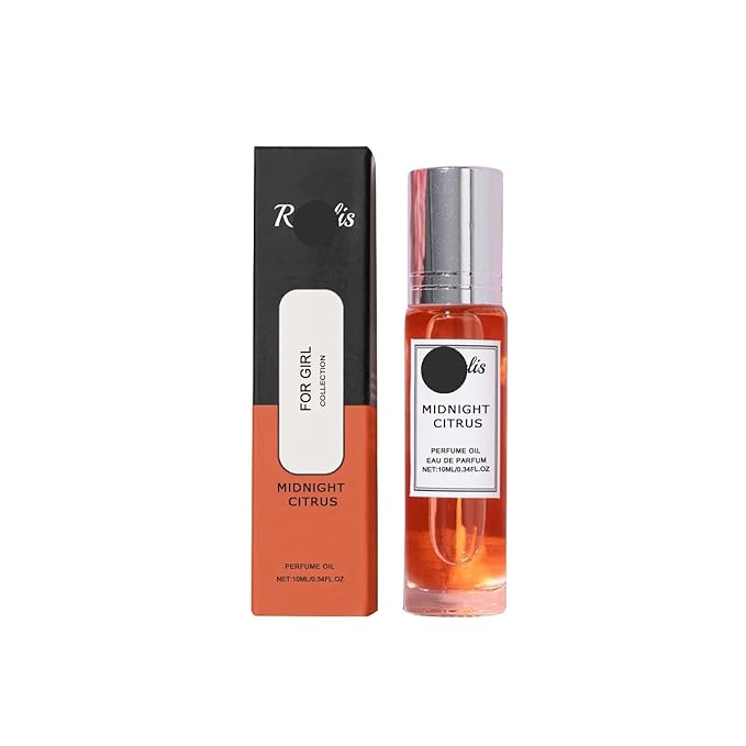 Charming Orange Blossom Rollerball Perfume - Fresh Light Scent For Daily &amp Casual Wear Unisex Fruity Fragrance With Long-lasting Appeal(3PCS)