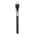 Bdellium Tools Professional Makeup Brush - Maestro Series 965 Duet Fiber Blusher - With Mix of Soft Synthetic &amp Natural Fibers For Applying Pop of Color (Black 1pc)