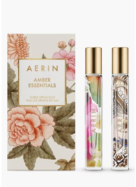 AERIN Amber Musk &amp Cedar Violet Essentials Gift Set