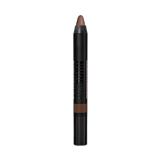 Nudestix Magnetic Matte Eye Color ? 3-in-1 Long-Wear Cream Eyeshadow Pencil Eyeliner &amp Primer | Waterproof Budge-Proof Matte Finish | Vegan &amp Cruelty-Free Eye Makeup