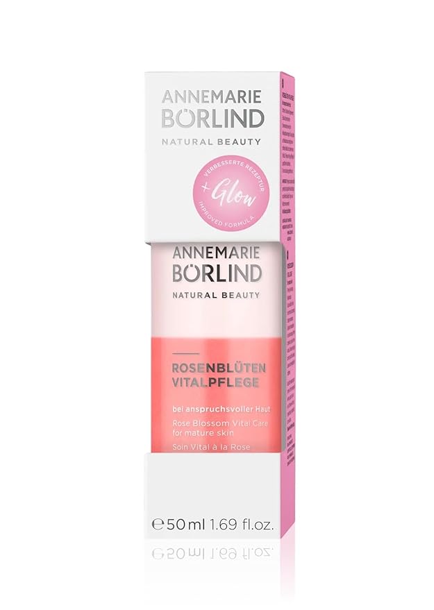 ANNEMARIE B?RLIND ? Rose Blossom Revitalizing Care ? Sustainably Sourced Anti-Aging Face Serum With Valuable Plant Oils for a Vitalized and Smooth Skin ? 1.69 Oz