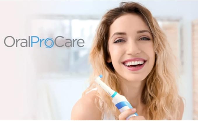 ROTADENT PROCARE Professional Rotary Toothbrush with Dock Charger 2 Brush Heads Included and 1 Year Warranty