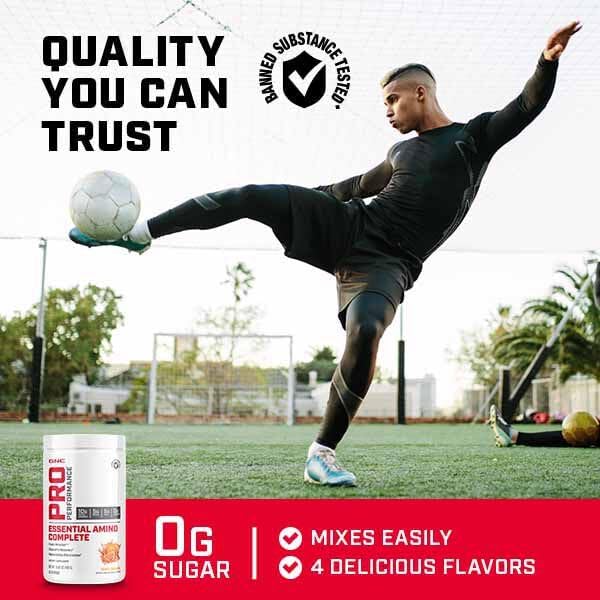GNC Pro Performance Essential Amino Complete Strawberry Kiwi 15.87 oz. Supports Muscle Recovery