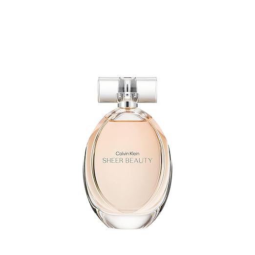 Calvin Klein Sheer Beauty Eau de Toilette ? Floral Women's Perfume ? With Notes of Peach Bellini Accord Pink Lily Peony &amp Vanilla Blossom ? Long Lasting Fragrance