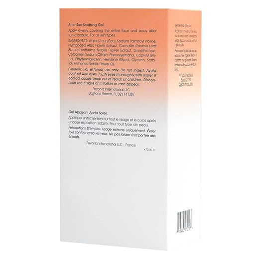 Pevonia Ligne Soleil After Sun Soothing Gel 5 oz