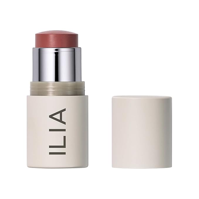 ILIA - Multi-Stick For Lips + Cheeks | Buildable Creamy Multi-Use Color Formula for All Skin Types | Nourish Soften Protect | Non-Toxic Vegan Cruelty-Free (Lady Bird 0.15 oz | 4.5 g)