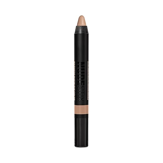 Nudestix Magnetic Matte Eye Color ? 3-in-1 Long-Wear Cream Eyeshadow Pencil Eyeliner &amp Primer | Waterproof Budge-Proof Matte Finish | Vegan &amp Cruelty-Free Eye Makeup