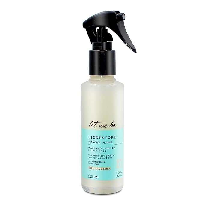 Let Me Be Biorestore Liquid Mask 140ml / 4.73 fl.oz ? Instant Hydration Hair Treatment with Natural Oils ? For All Hair Types