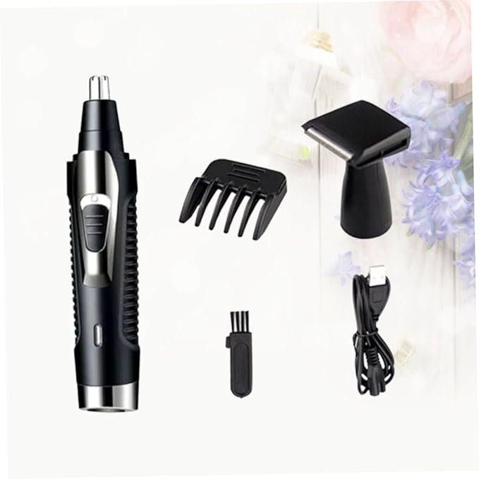 DOITOOL 1 Set Nasal Removal Nose Trimmer Shaver Nose Hair Trimming Nostril Trimmer Shaver Electronic Trimmer Ear Hair Cutter Man Clipper Electric