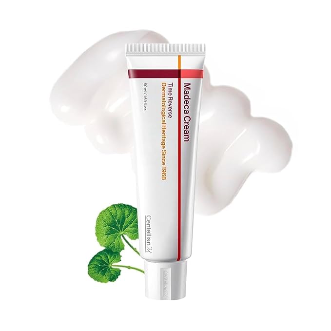 CENTELLIAN 24 Madeca Cream Time Reverse (1.69fl oz) - Advanced Fast-Absorbing &amp Nourishing Hydrates Firms &amp Reduces Wrinkles Low Irritation Korean Skin Care Centella Asiatica Collagen