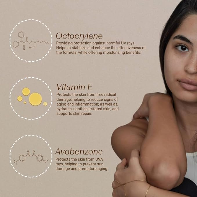 Sheer Facial Sunscreen SPF 40 ? No White Cast Lightweight SPF for Melanin-Rich Skin Broad Spectrum Protection Wears Well Under Makeup 30ml