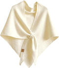 Winter Shawl Wraps Women Knitted Shawls and Wraps Cardigan Cape Wool Pashmina Shoulder Top Sweater Shawl Scarf 2025