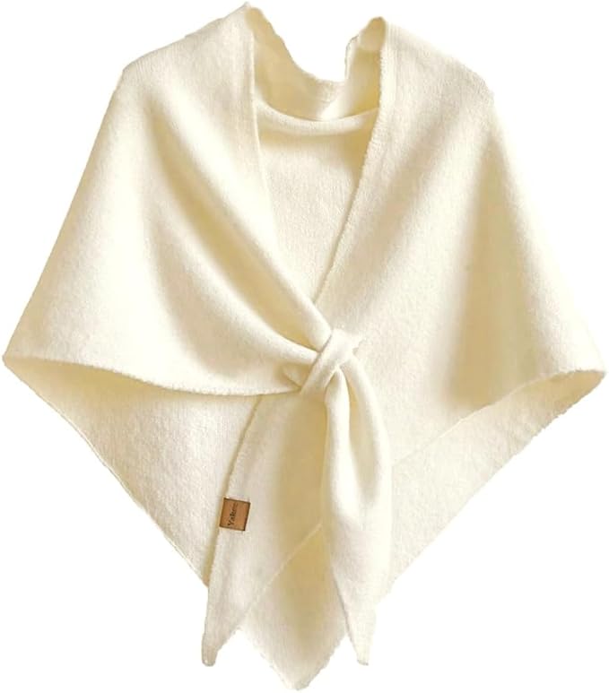 Winter Shawl Wraps Women Knitted Shawls and Wraps Cardigan Cape Wool Pashmina Shoulder Top Sweater Shawl Scarf 2025