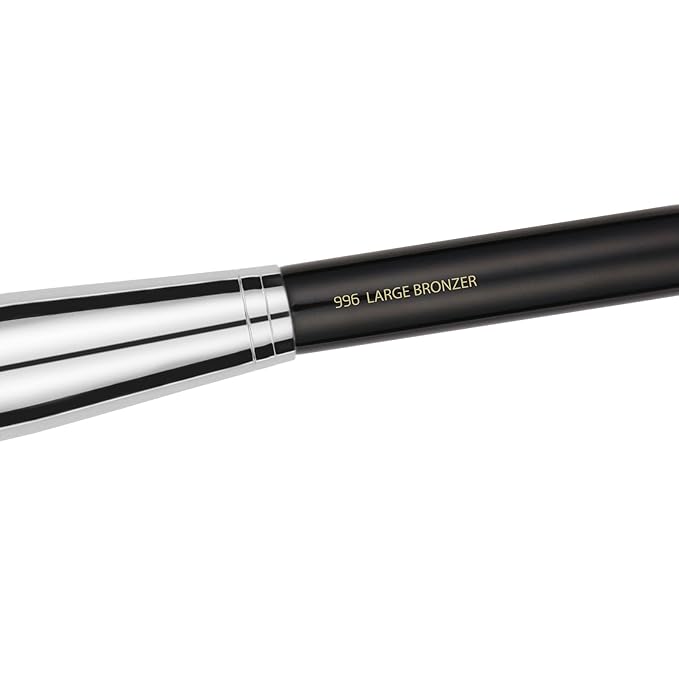 Bdellium Tools Professional Makeup Brush - Maestro Series 996 Large Bronzer - With All-Vegan Synthetic Fibers For Even Application on Face and Neck (Black 1pc)