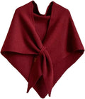 Winter Shawl Wraps Women Knitted Shawls and Wraps Cardigan Cape Wool Pashmina Shoulder Top Sweater Shawl Scarf 2025