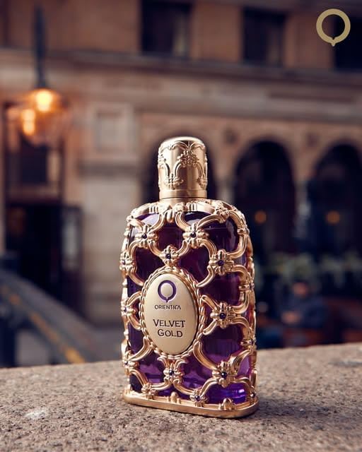 Orientica Luxury Collection Velvet Gold Eau De Parfum ? Vanilla Bergamot Gourmand Caramel Violet Patchouli Rose Musk Animalic Amber - Arabic Perfume for Men &amp Women ? 2.7oz/80ml