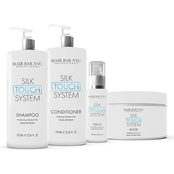 Silk Touch System Mask 500ml 16.9oz Repairs instantly in 60 Seconds -INFUSED With The Highest Amount of Keratin Possible